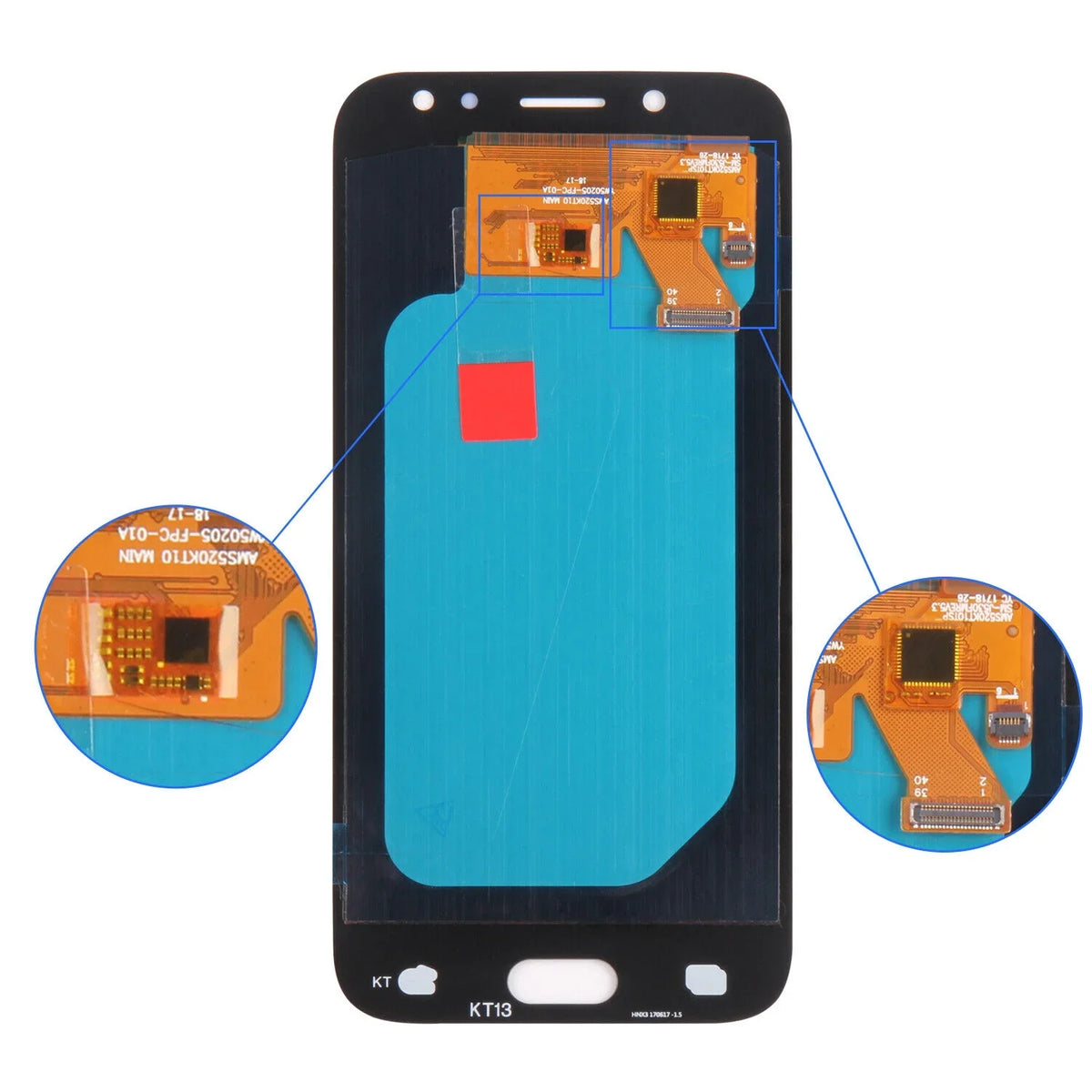 Screen Replacement For  Galaxy J5 Pro 2017 J530  Display Touch Digitizer Assembly Repair Parts(Pink)