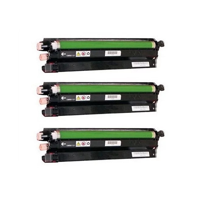 PrinterDash Replacement for Phaser 6600/VersaLink C400/C405/WorkCentre 6605/6655 Series Black Drum Unit (3/-60000 Page Yield) (108R01121K_3PK)