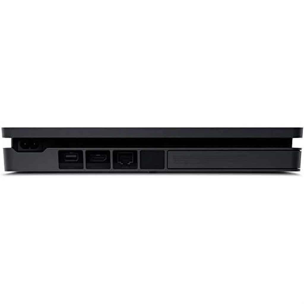 Sony 2215B PlayStation 4 Slim 1TB Gaming Console Black, Headset With   Cleaning Kit Bundle Like New