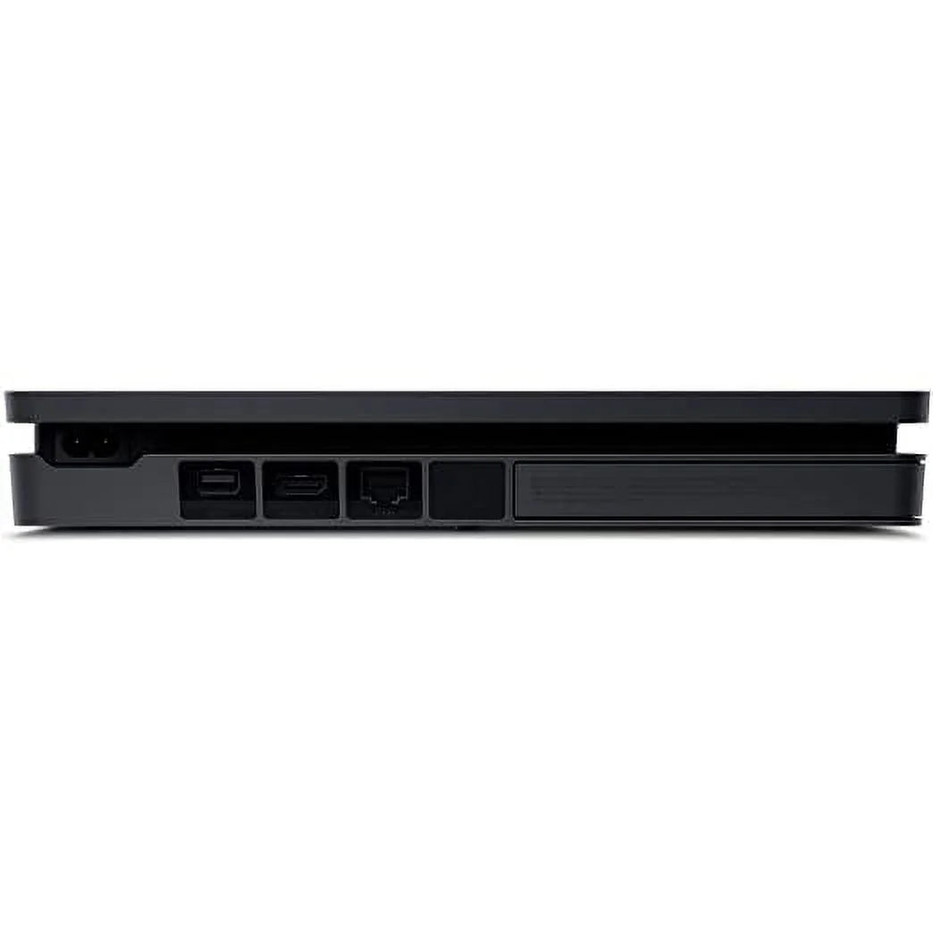 Sony 2215B PlayStation 4 Slim 1TB Gaming Console Black, Headset With   Cleaning Kit Bundle Like New