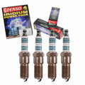 4 pc  5350 Iridium Power Spark Plugs for 4609 096 7B0 000 033 ITL20 SP0RE10PM5 SP149212AC SPRE10PMC5 SPTE10PMC5 SVRE10PMC5 Ignition Wire Secondary Fits select: 2017  F150
