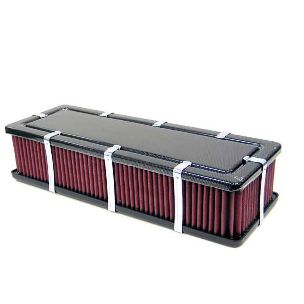 K&N Filters 56-9188-1 Custom Air Filter Assembly With Top Carbon Fiber
