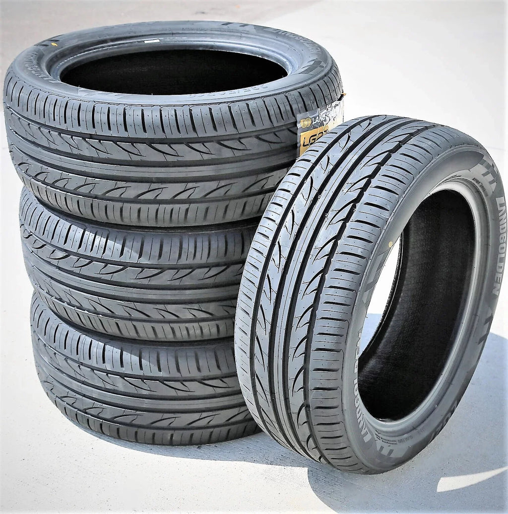 Landgolden LG27 255/40ZR19 255/40R19 100W  A/S High Performance Tire Fits: 2014 Ford Mustang , 2015 Ford Mustang EcoBoost Premium