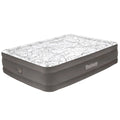 Bestway Tritech Cushify Top Air Mattress Queen 18” with Built-in  Pump and Antimicrobial Coating