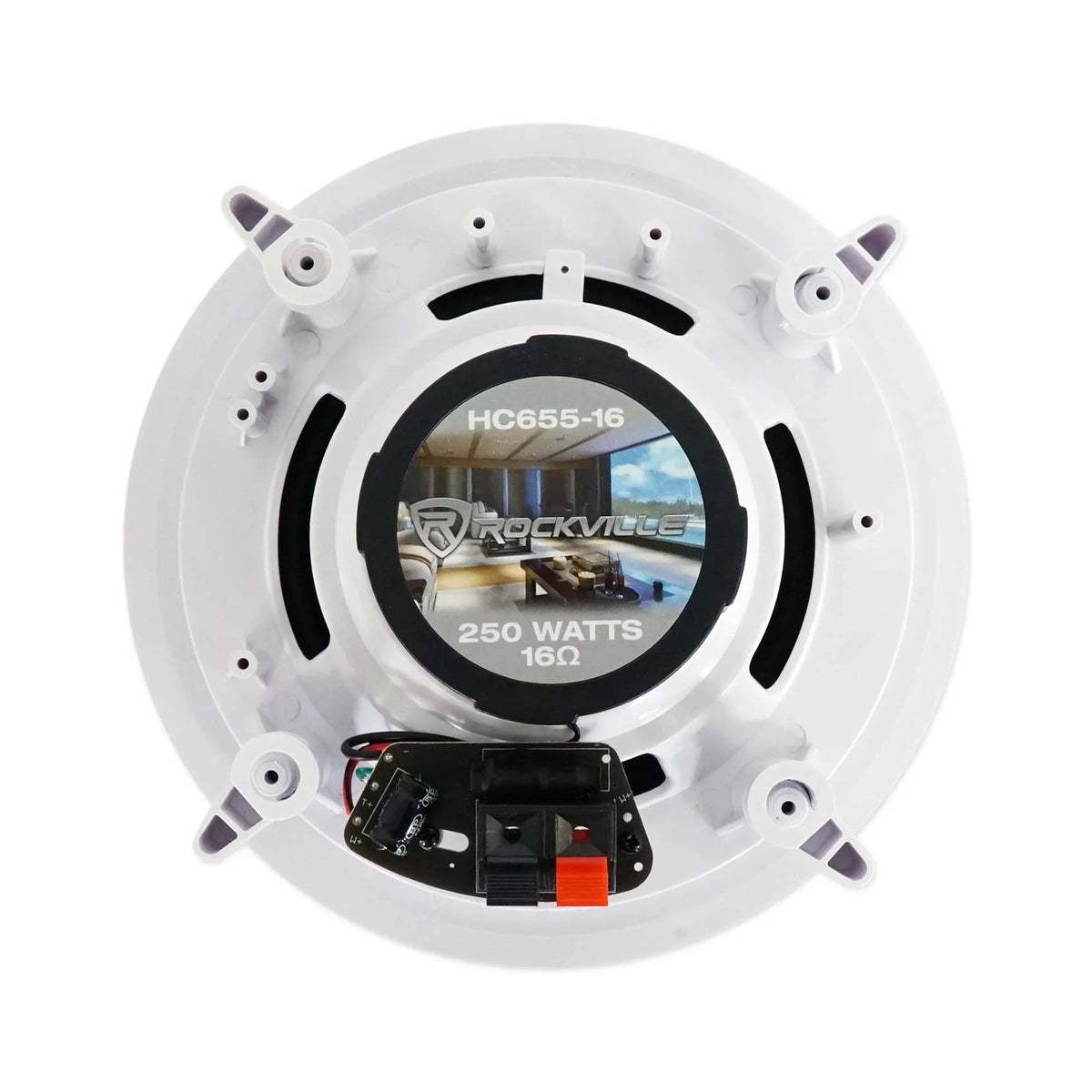 Rockville  Tube Amp/Home Theater Receiver+(8) 6.5" White Ceiling Speakers