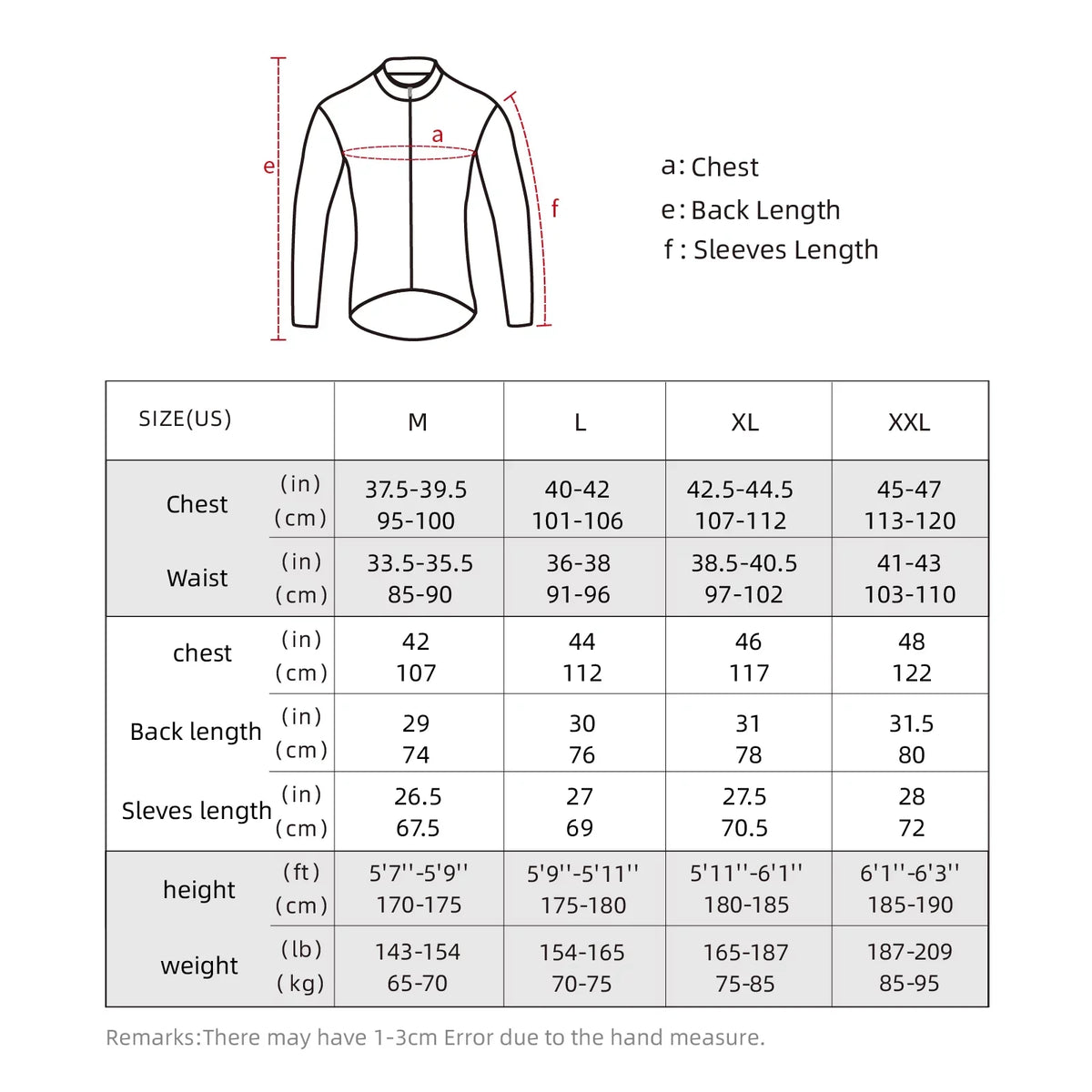 Arsuxeo Winter Warm Cycling Jacket - Windproof Waterproof Bike Outerwear for Ultimate Protection