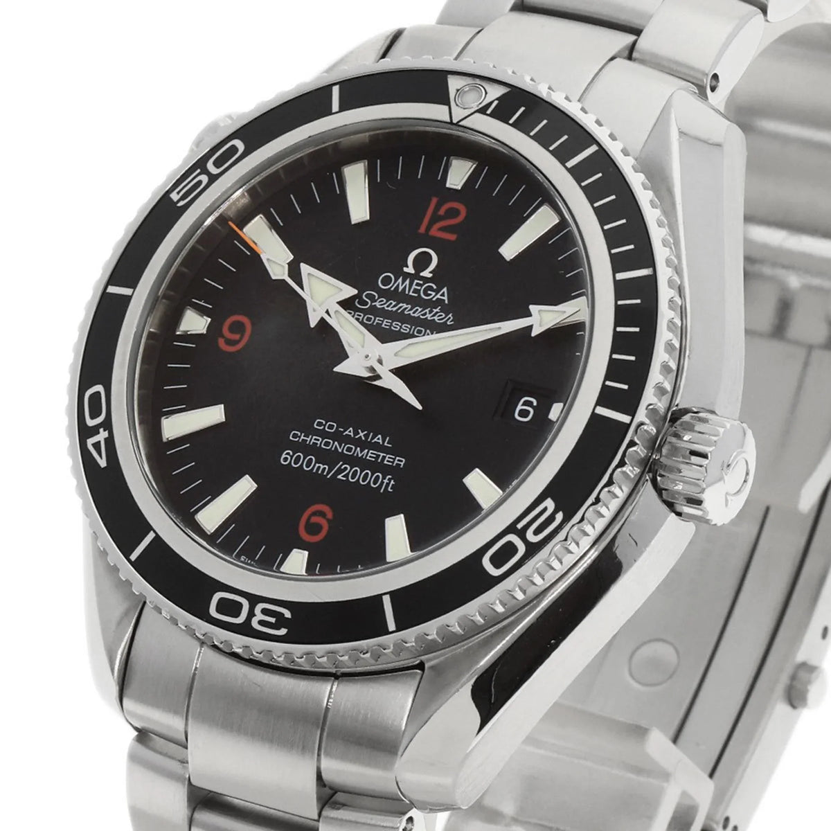 Pre-Owned Omega 2201.51 Seamaster Planet Ocean Co-Axial Watch Stainless Steel/ Men's  (Good)