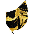 Golden Marble Silk Long Scarf for Women Large Oblong Sunscreen Shawls Wraps Neck Headscarf Hair Wraps Gift Packed