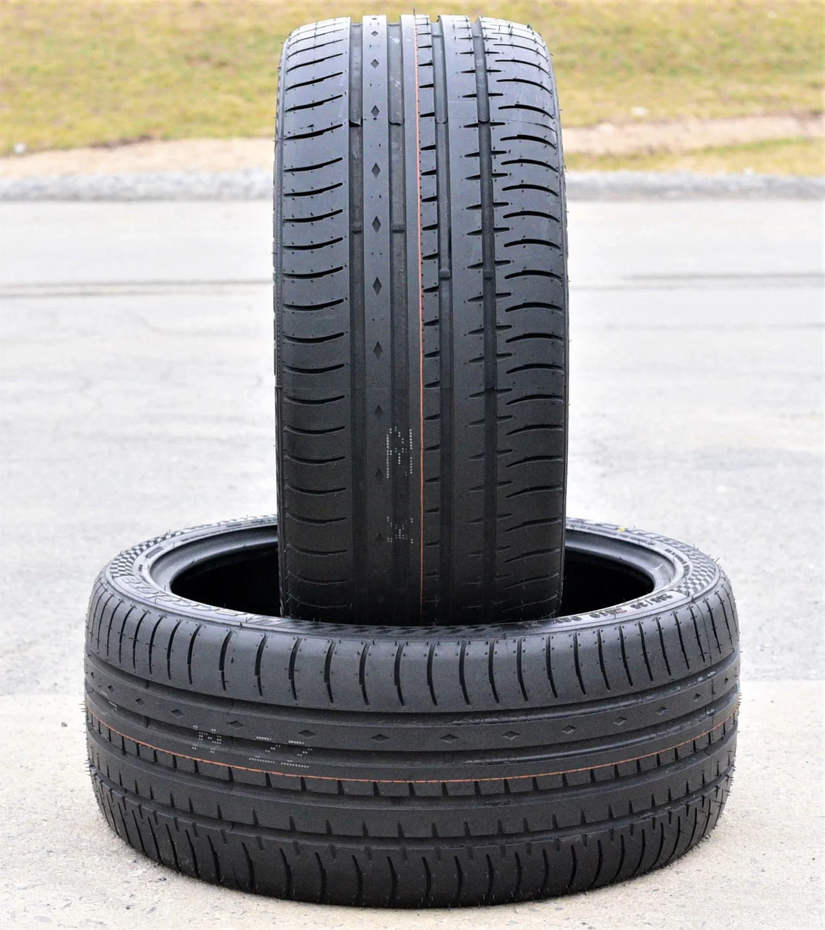 Pair of 2 () Accelera Phi 235/40ZR18 235/40R18 95Y  A/S High Performance Tires Fits: 2012-18 Ford Focus Titanium, 2017-23 Honda Civic Sport Touring