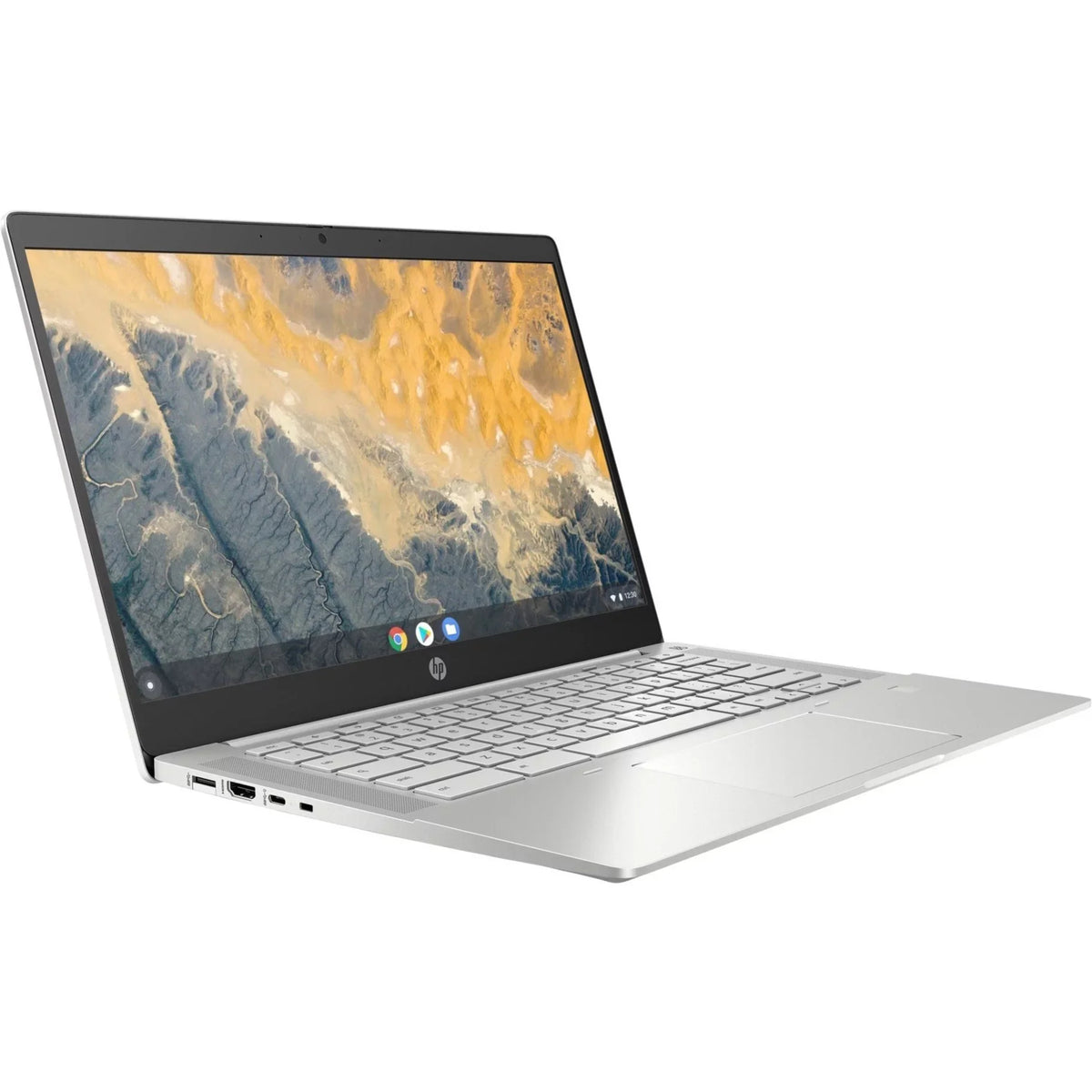 Restored  Pro c640 14" Chromebook, Intel Core i3 i3-10110U, 8GB , 64GB , Chrome , Pike Silver Aluminum (Refurbished)
