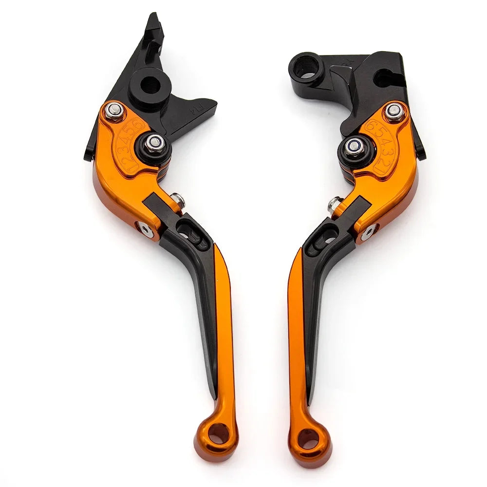 Folding Extendable Brake Clutch Levers for 1090 Adventure/R 2017-2018, Adventure 1050 2016, 690 Dk///690 Enduro R 2014-2020, 690  R 2019, 701 Supermoto/Enduro 2017-2020