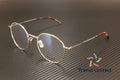237 F 002 Round Oval Panthos Metal Silver 52mm Mens Eyeglasses